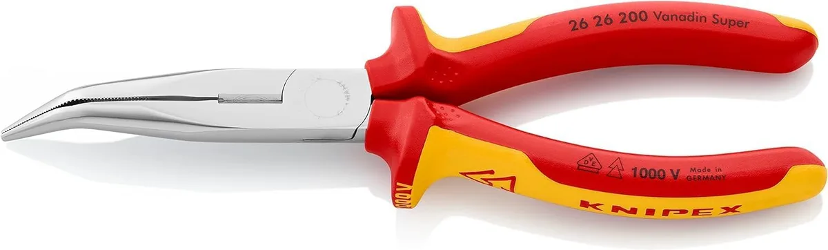 Knipex долонос-клешта во црвено