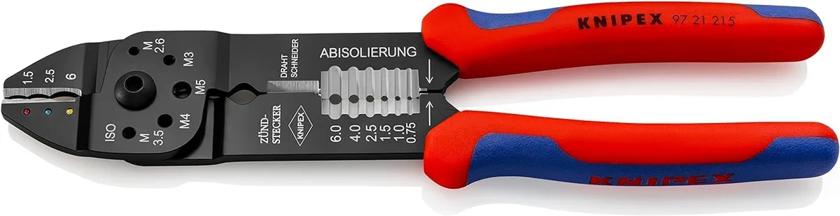Knipex Multi клешта во црвено-сиво